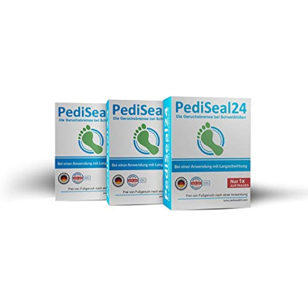 PediSeal24 Foot Cream Deodorant – Long-Term Odor Control with Socks