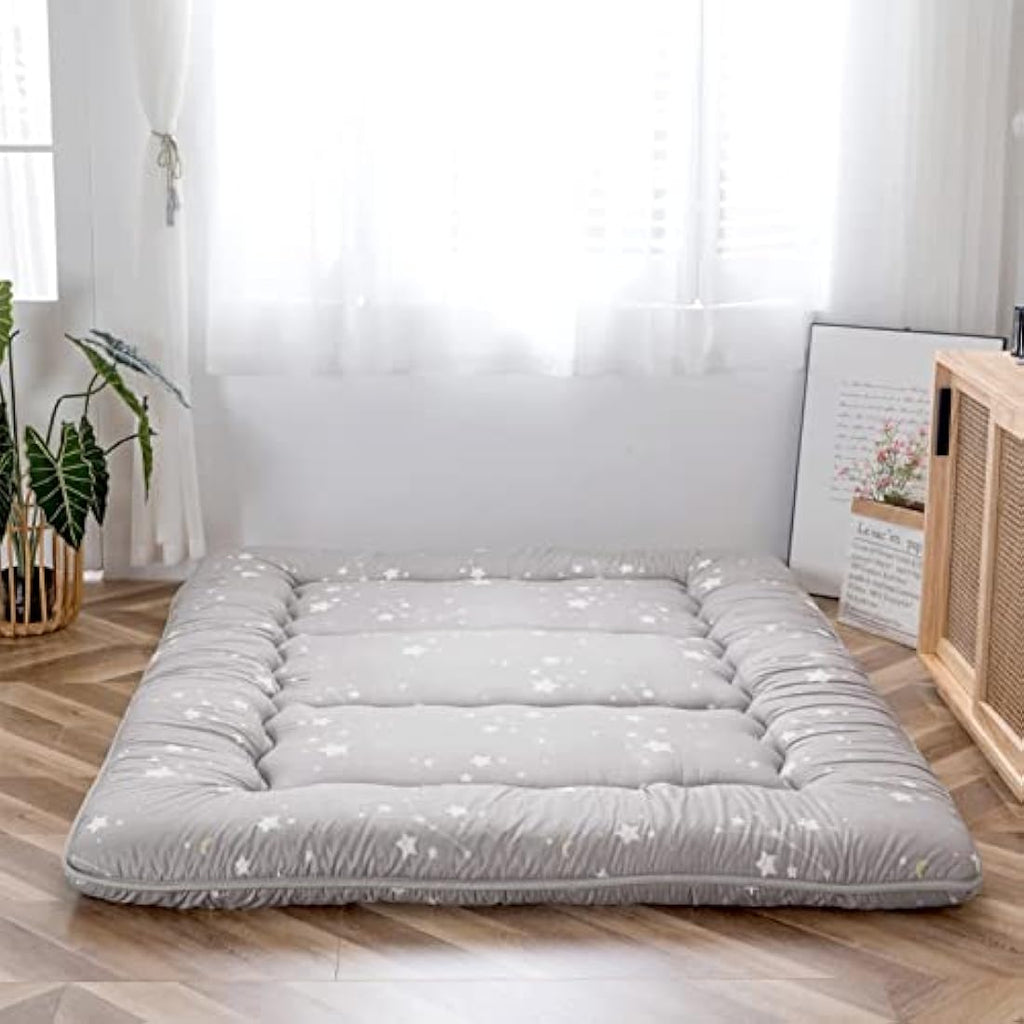 MAXYOYO Japanese Floor Mattress – Memory Foam Foldable Futon, Single