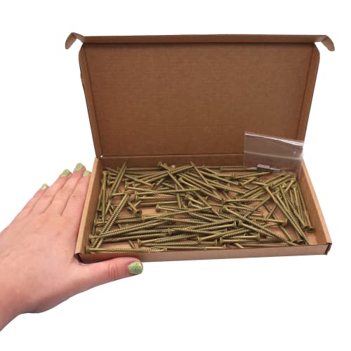 Jolof Store Timber Decking Wood Screws – Torx Head 4.0 x 70mm (100 Pcs)