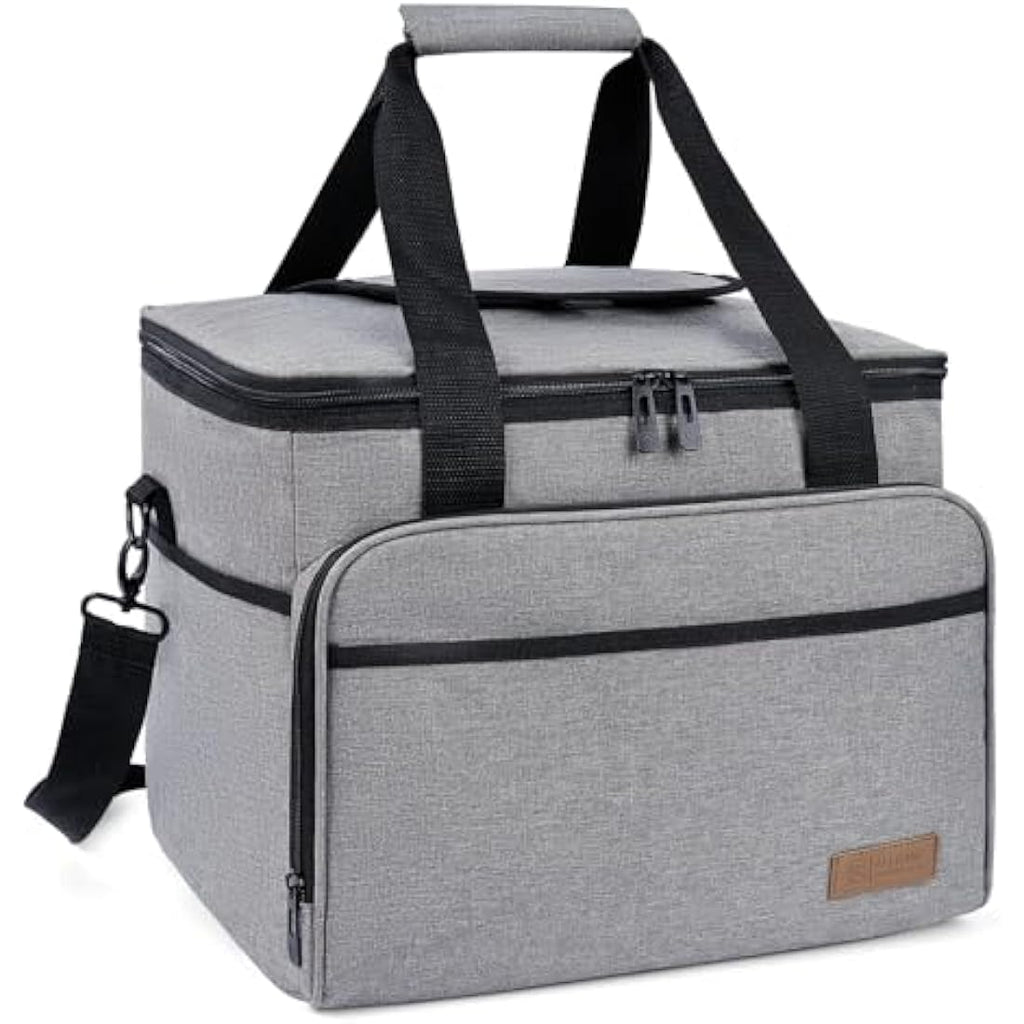 Large Foldable Insulated Cooler Bag – Leakproof Picnic Basket