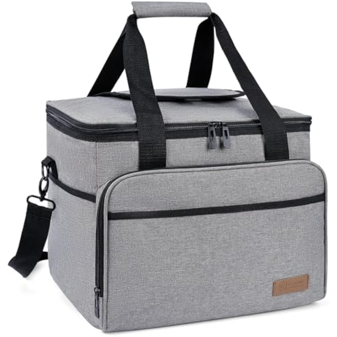 Large Foldable Insulated Cooler Bag – Leakproof Picnic Basket