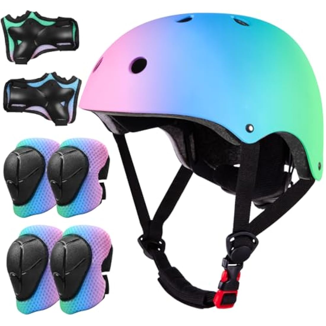 Jolof Store Kids Multi-Sport Helmet Set | Adjustable Safety Gear for Ages 2-5