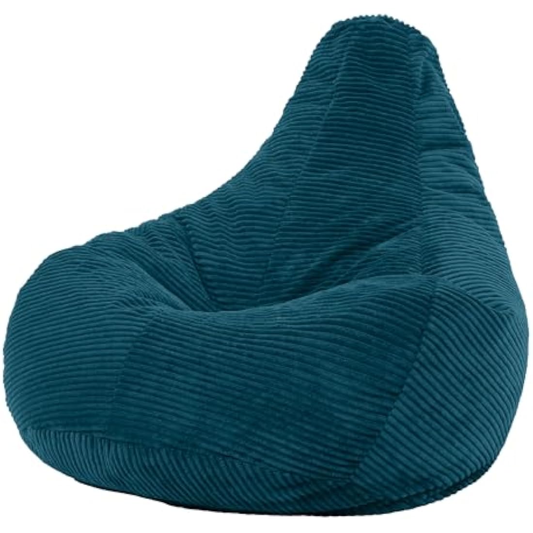 Icon Dalton Corduroy Recliner Bean Bag Chair - Teal Green - Large