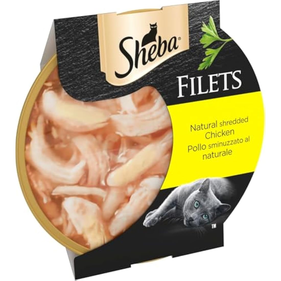 Sheba Chicken in Gravy Wet Cat Food - 32 x 60g Trays Bulk Pack