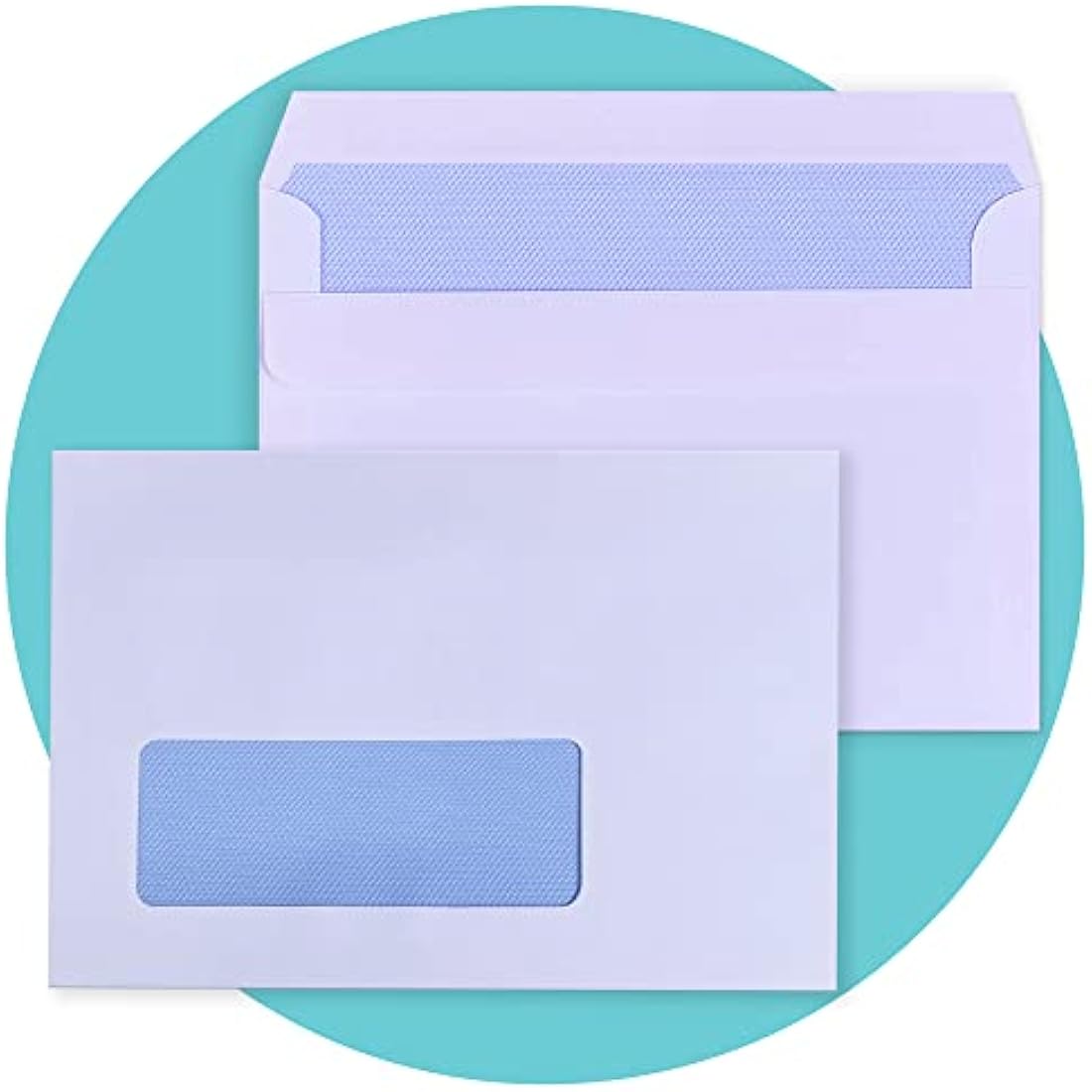 Triplast C6 White Window Security Envelopes – Self Seal (Pack of 500)