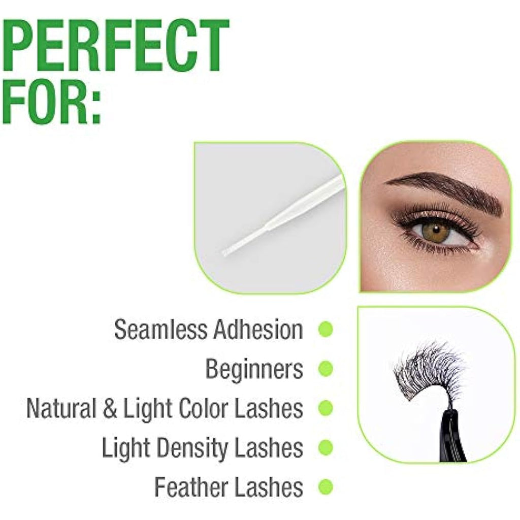 Duo Brush On Striplash Adhesive – Latex Free Clear Lash Glue, 5g