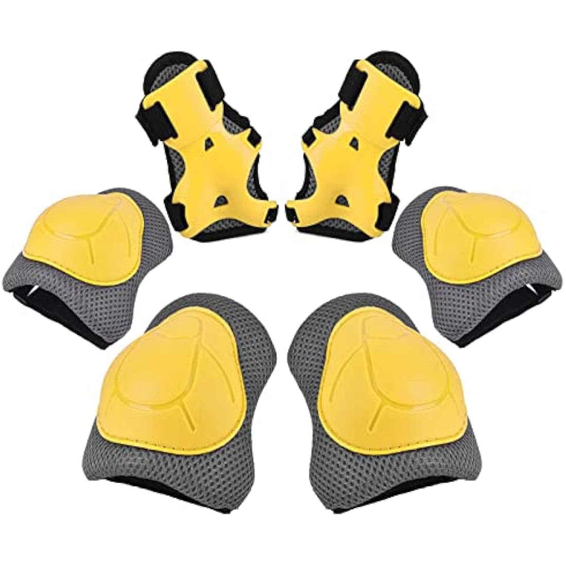 RUNDONG Kids Protective Gear Set – 3-in-1 Knee, Elbow & Wrist Pads