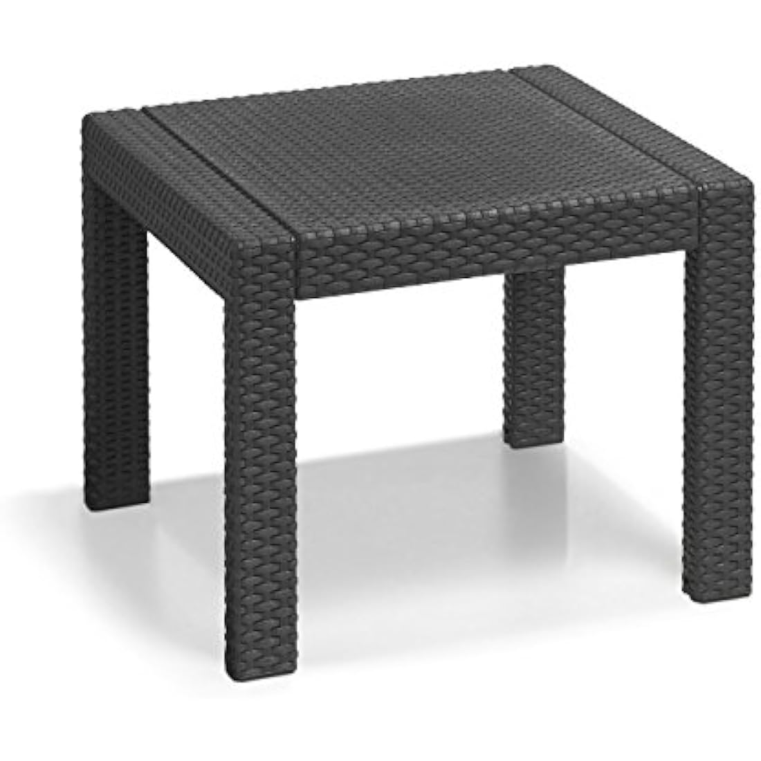 Keter Victoria 3-Piece Rattan Balcony Set - Weatherproof Garden Bistro