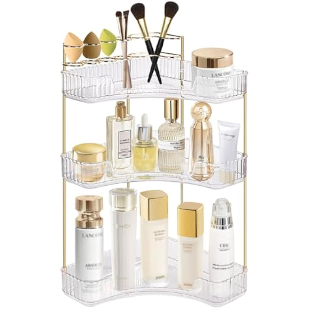 Makeup Organiser | 3-Tier Transparent Skincare Storage