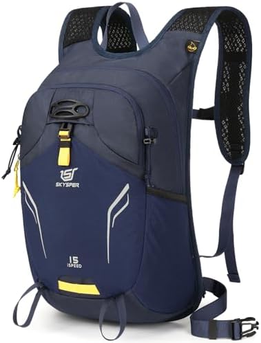 SKYSPER 15L Lightweight Hiking Backpack – Unisex Travel Daypack