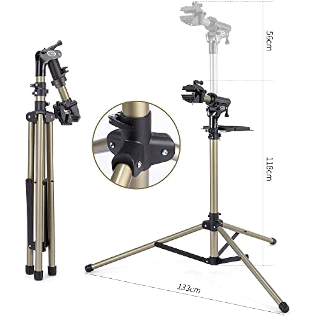 CXWXC Heavy Duty E-Bike Repair Stand | 360° Rotating 40kg Load