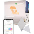 Nanoleaf Shapes Triangle Expansion Pack | 3 Modular RGBW LED Panels