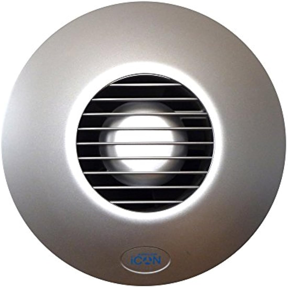 Airflow iCON 15 Extractor Fan Cover – Elegant Silver Designer Style