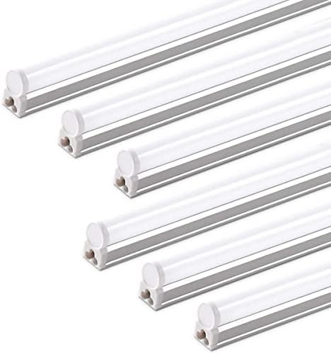 Barrina T5 LED Batten Light 4ft | 6500K Super Bright White | 6-Pack
