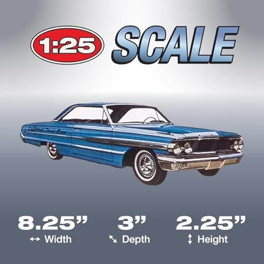 AMT 1964 Ford Galaxie & Falcon Cal Drag Combo 1:25 Scale Model Kit