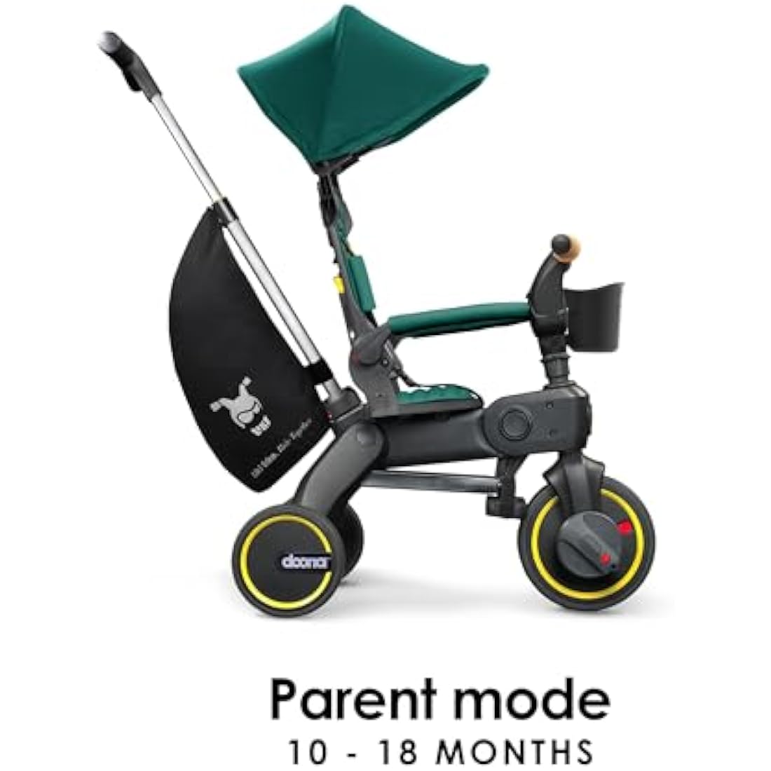 Doona Liki Trike S5 | Foldable Toddler Tricycle - Racing Green