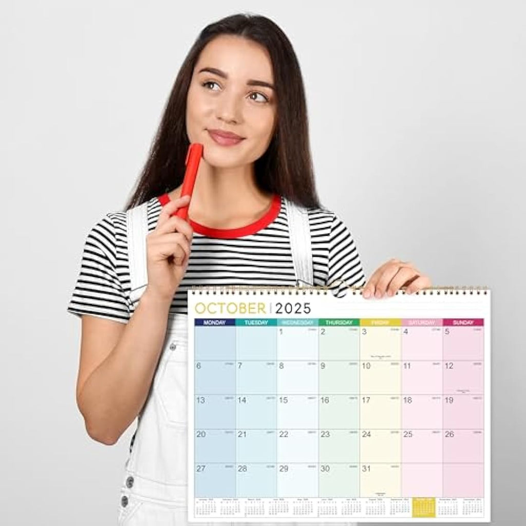 Jolof Store 2025-2026 Wall Calendar – 18 Month Large Academic Planner