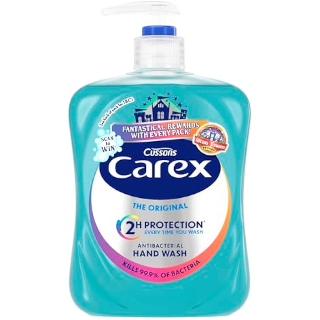Carex Antibacterial Original Hand Wash – 500ml Bulk Pack of 6