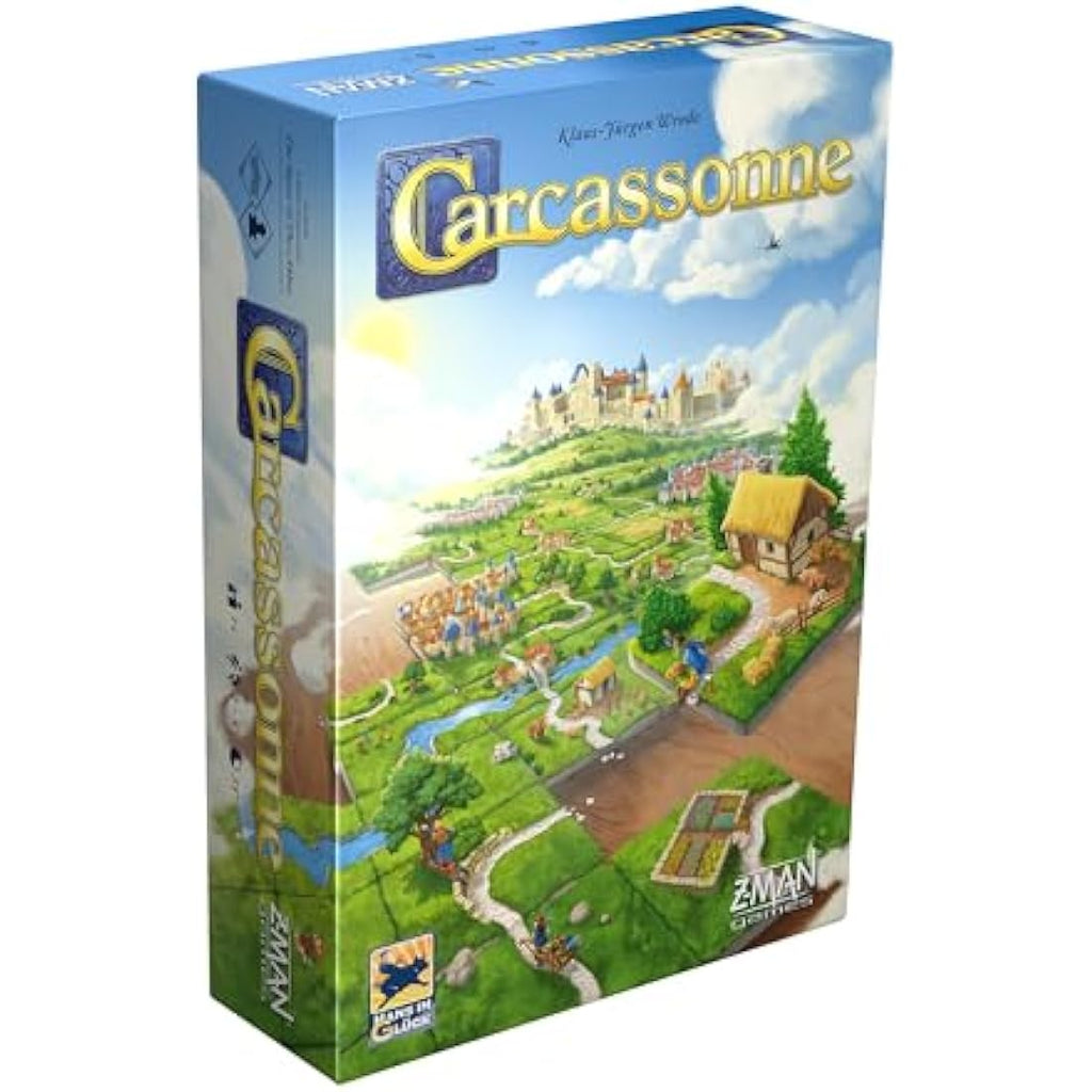 Carcassonne Strategy Board Game by Z-Man Games – Tile-Placement Game