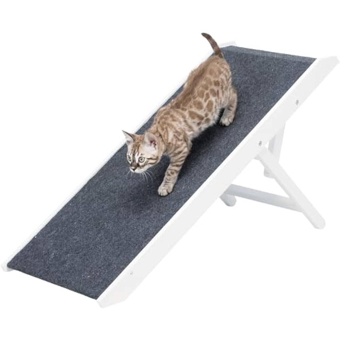 Trixie Height-Adjustable Pet Furniture Ramp – White Non-Slip MDF