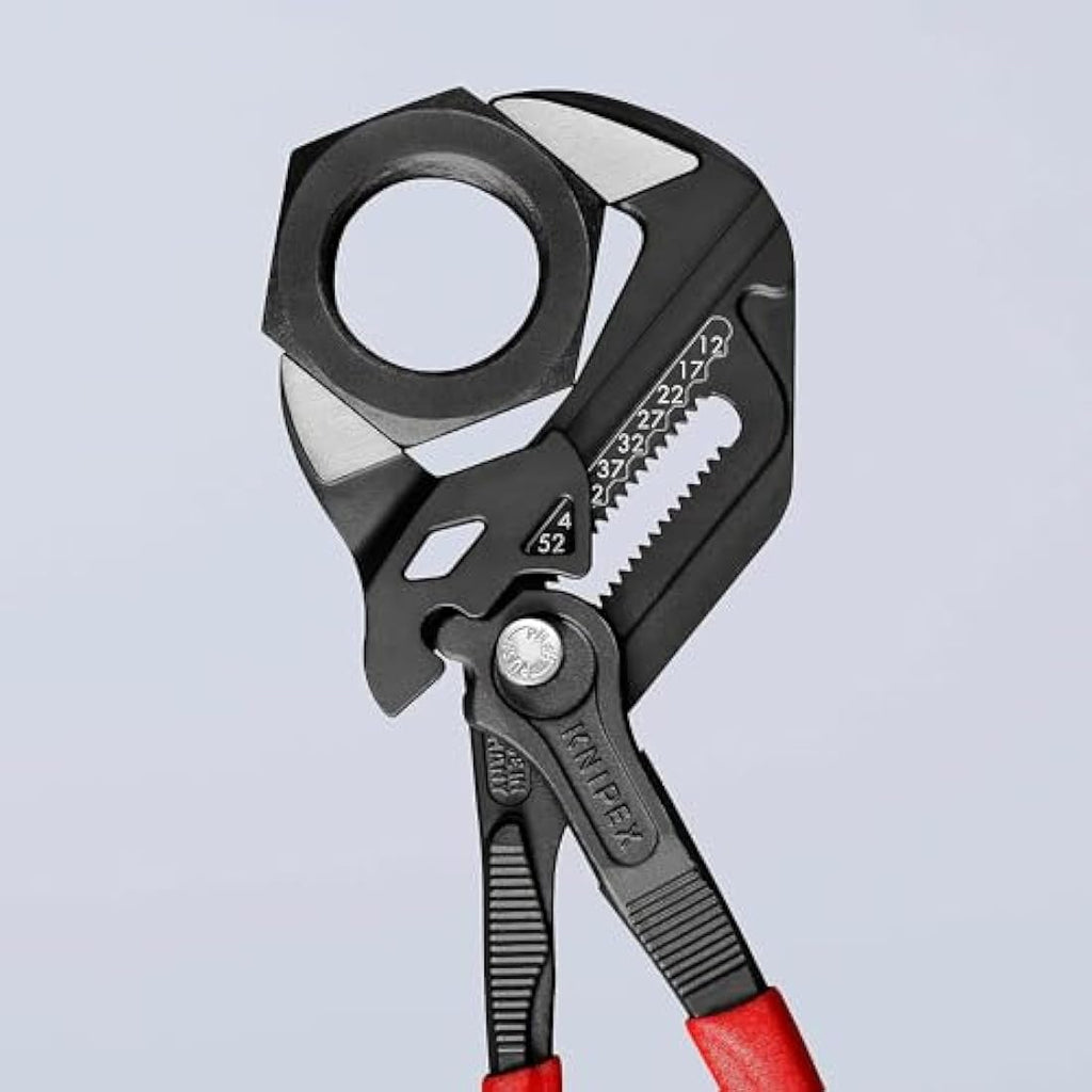 Knipex Pliers Wrench 250mm | Grey Atramentized Non-Slip Hand Tool
