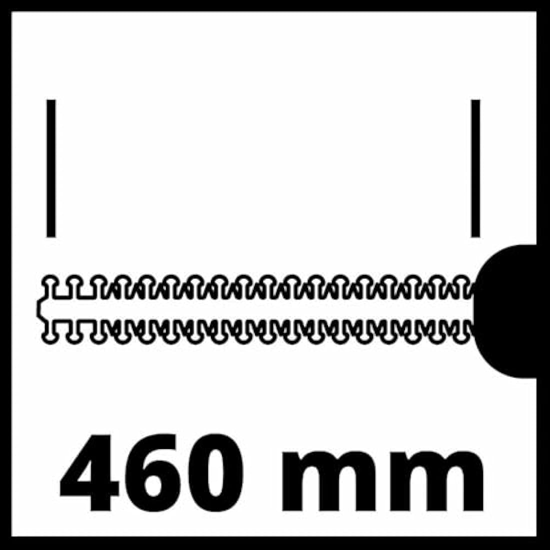 Einhell GC-HH 9046 Electric Long Reach Pole Hedge Trimmer - 900W, 2.6M