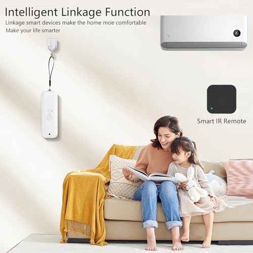 WiFi Smart Temperature and Humidity Sensor – Tuya App Monitor