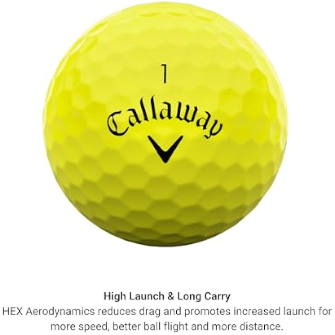 Callaway ERC Soft Golf Balls 2023 – Triple Track Dagger Alignment