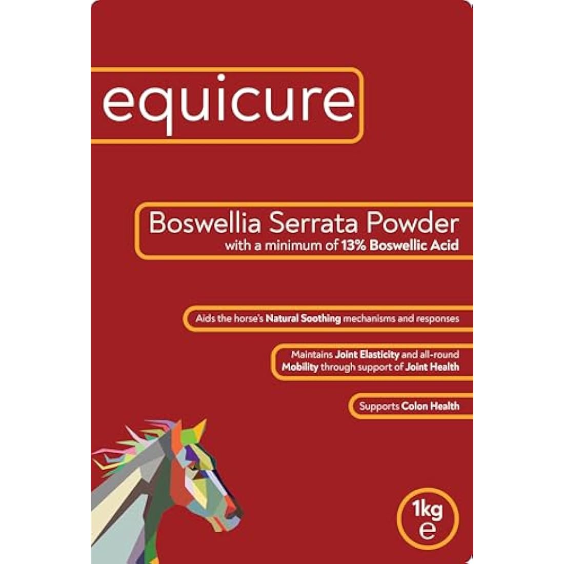 Equicure Boswellia Serrata Powder - Natural Horse Joint Supplement (1KG)