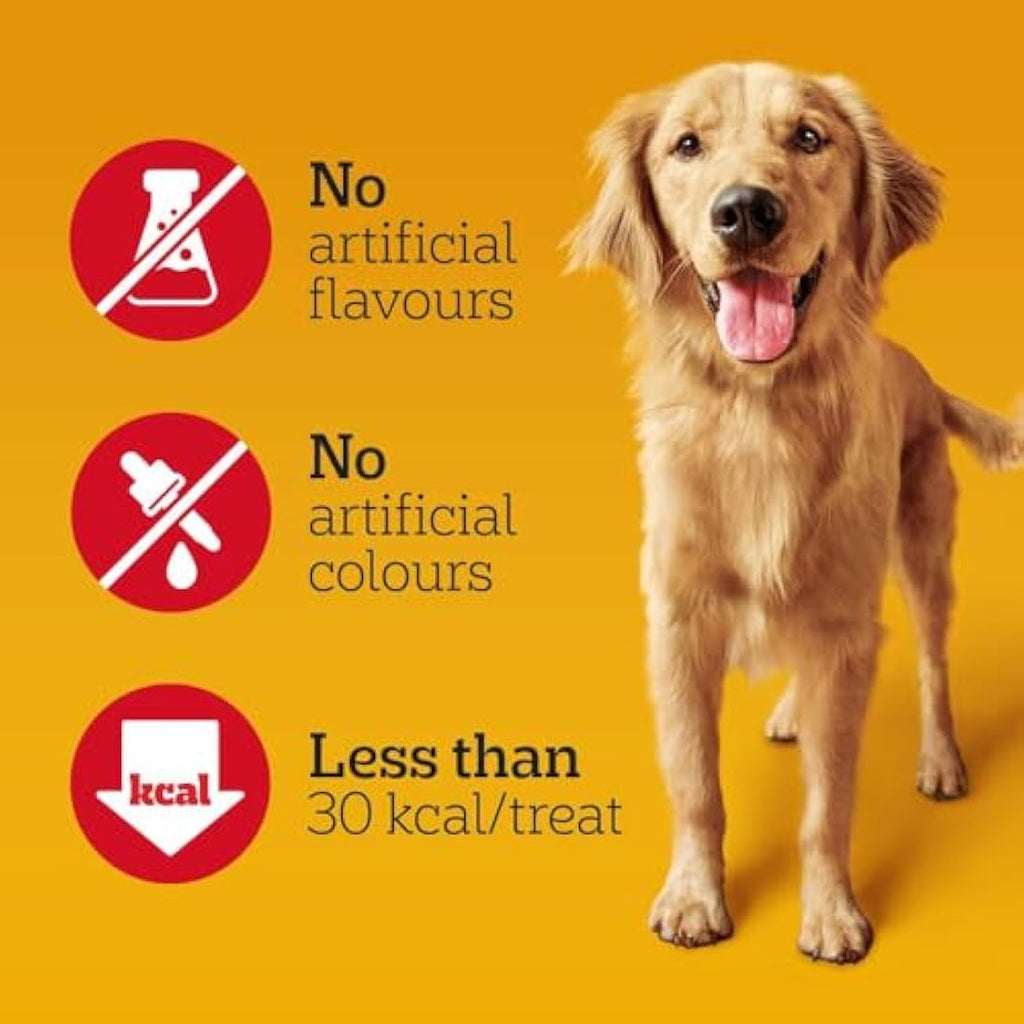 Pedigree Schmackos Fish Mix Dog Treats – 180 Soft Training Strips (9 Pack)