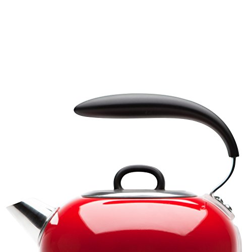 Haden Jersey Red Electric Kettle – 1.5L Rapid Boil Stainless Steel