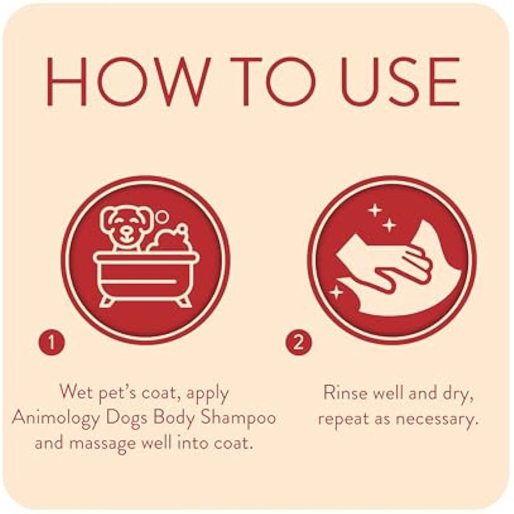 Animology Dogs Body Dog Shampoo – Deodorizing & Deep Cleaning, 2.5L