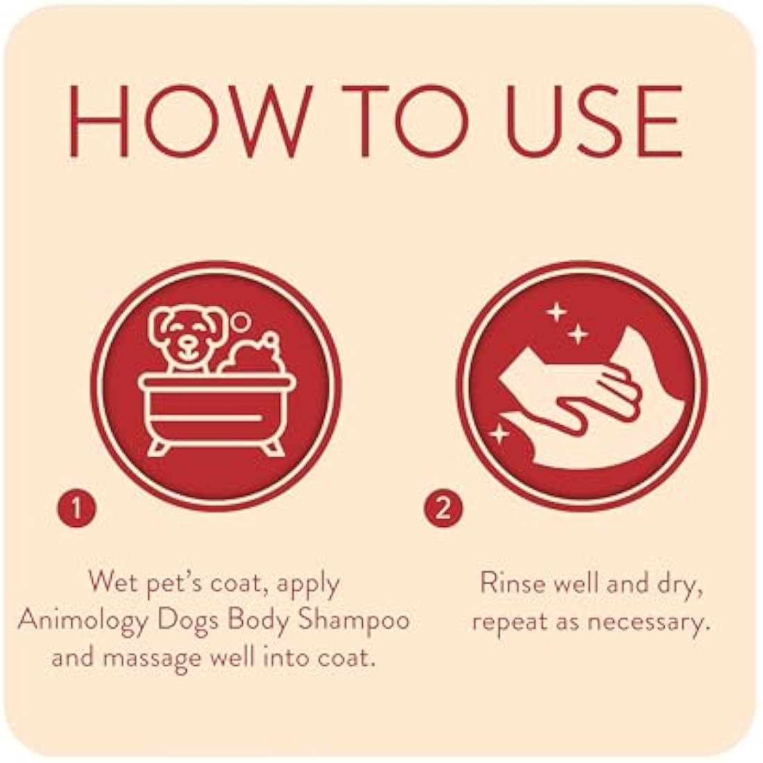 Animology Dogs Body Dog Shampoo – Deodorizing & Deep Cleaning, 2.5L