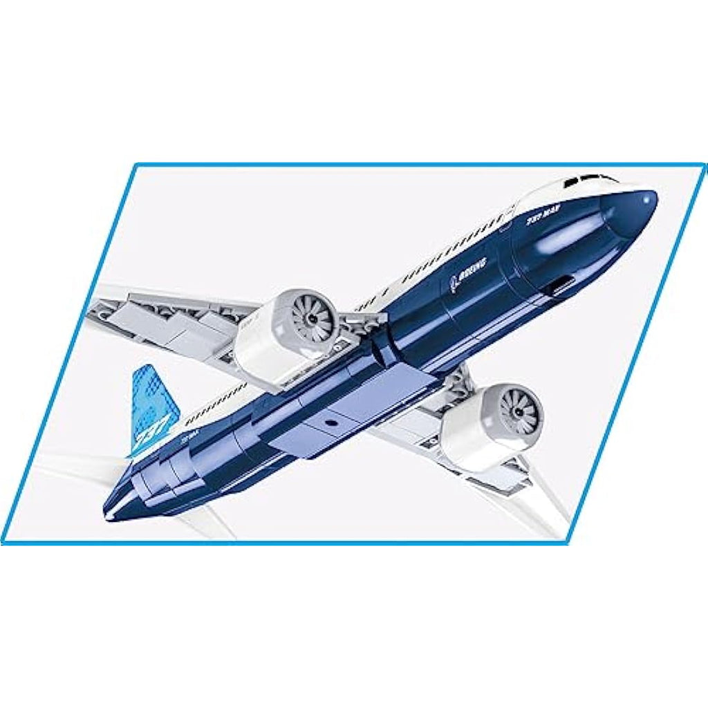 COBI Boeing 737-8 Model Aircraft Building Blocks Set – Black, 340 Pcs