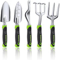 WORKPRO 5-Piece Garden Tool Set | Cast Aluminum Ergonomic Hand Tools