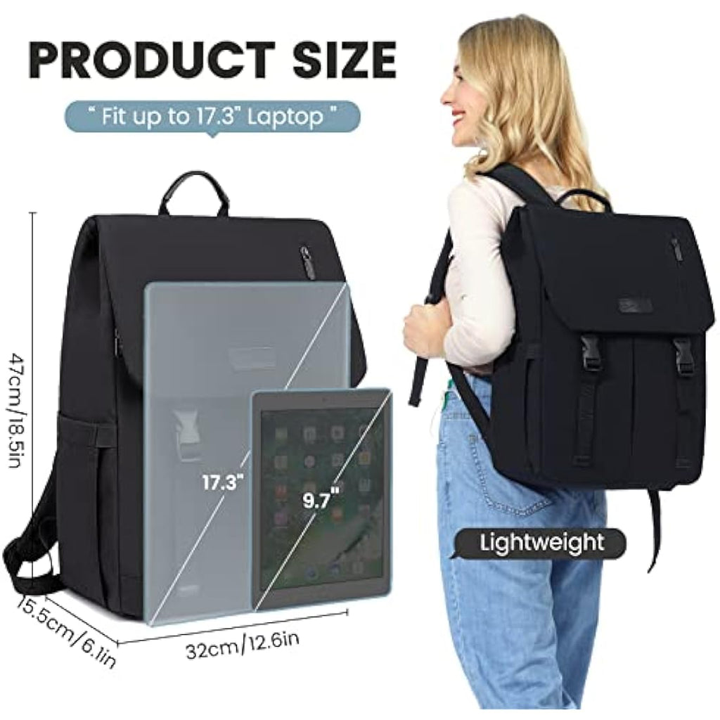 Jolof Store 17.3 inch Laptop Backpack – Waterproof Anti-Theft Travel Bag