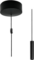 Matt Black Bathroom Light Pull Switch | Modern 2-Way Toggle