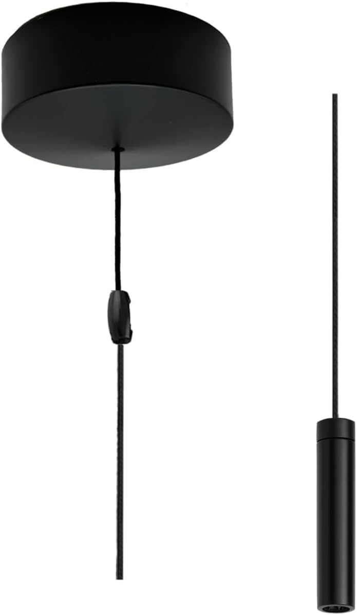 Matt Black Bathroom Light Pull Switch | Modern 2-Way Toggle