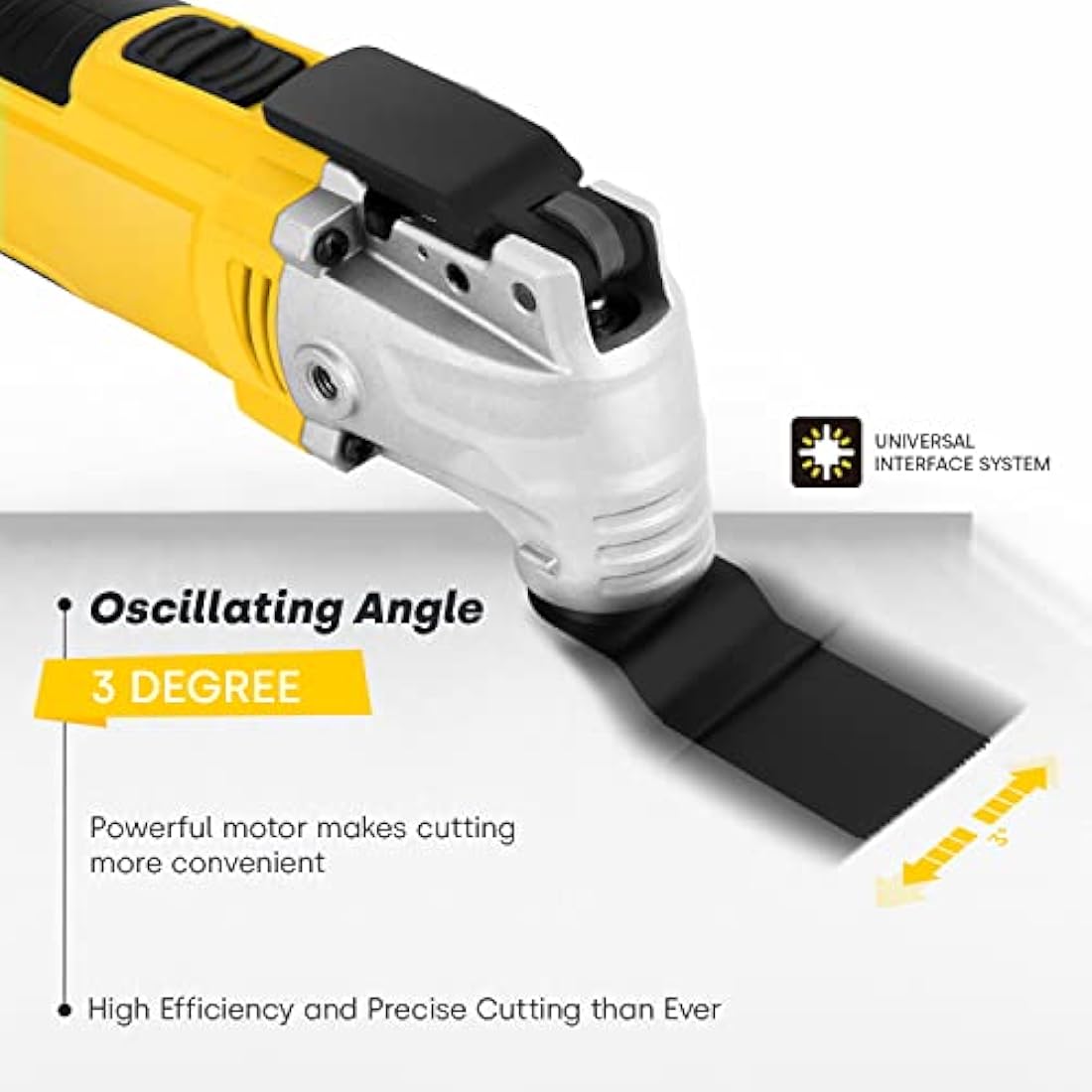 Enventor 300W Oscillating Multi Tool | 6 Variable Speeds with 28 Accessories