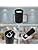 Klighten Matt Black Surface Mounted Ceiling Spotlight - 4 Pack GU10