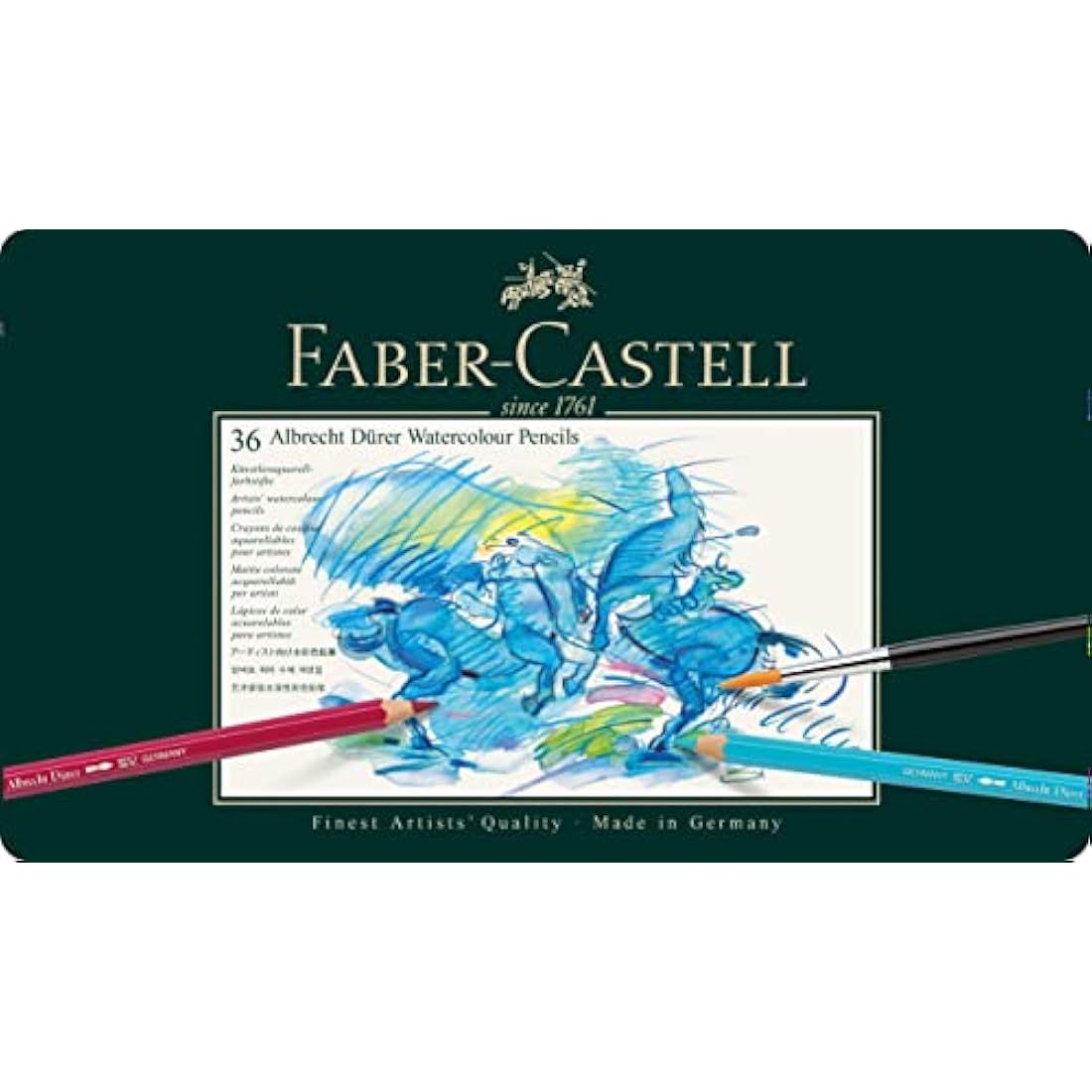Faber-Castell Albrecht Dürer Watercolour Pencils - Tin of 36