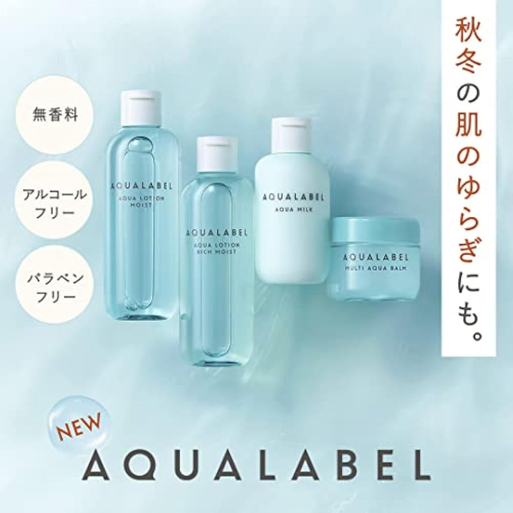 Aqualabel Aqua Lotion Rich Moist - Hydrating Face Toner Refill 220ml