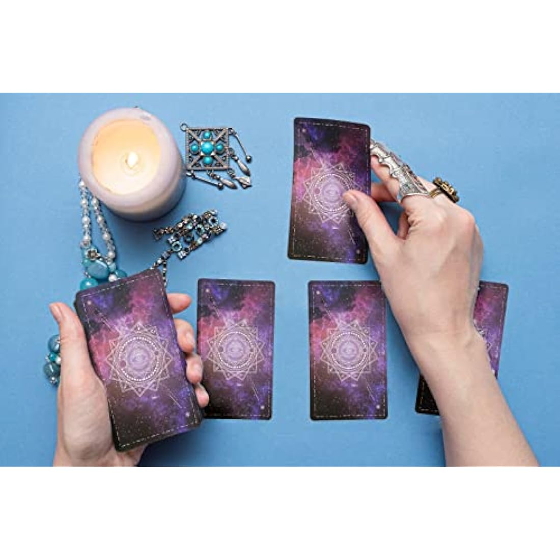 IXIGER Tarot Cards for Beginners with 165-Page Guidebook and Pouch