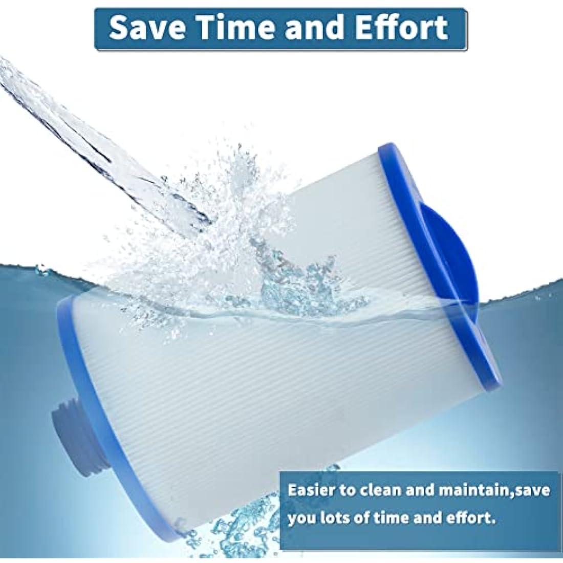 PWW50 Hot Tub Filter Replacement for Unicel 6CH-940 (2 Pack)