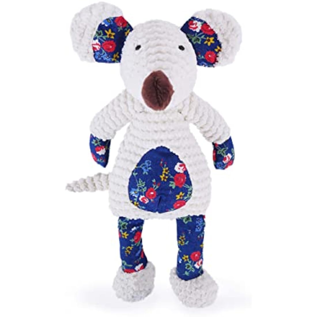 Rosewood Maisie Mouse Plush Squeaky Dog Toy – Soft Comfort Pet Toy