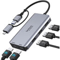 USB 3.0 Docking Station – Dual HDMI Adapter for MacBook & PC