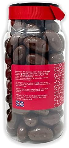Rita Farhi Milk Chocolate Covered Brazil Nuts – Luxury Gift Jar, 740g