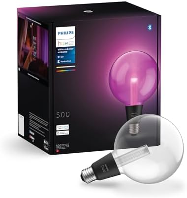 Philips Hue Lightguide G125 Large Globe Smart Bulb | White & Color