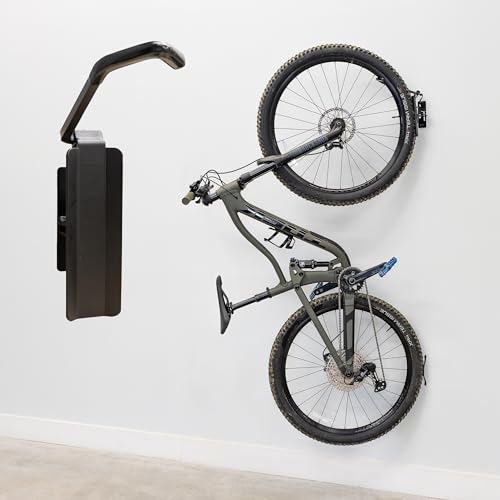 StoreYourBoard Swivel Bike Wall Rack | Heavy-Duty Steel Garage Hanger