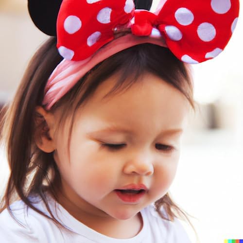 Minnie Mouse Ears Headband –  Polka Dot Fancy Dress Bow